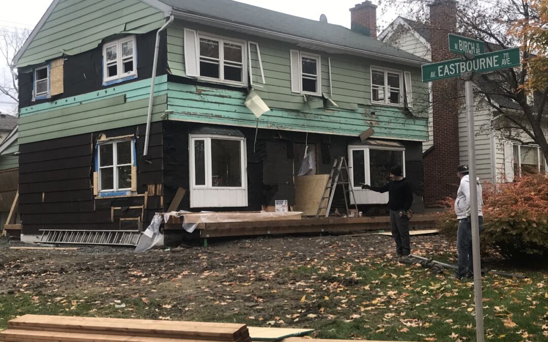 Before and After Home Renovation